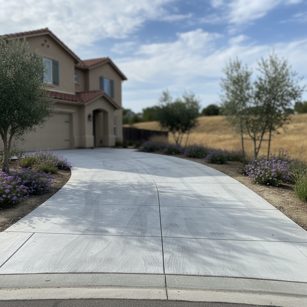 Concrete Patios completed by Apex Concrete Solutions in San Jose, CA